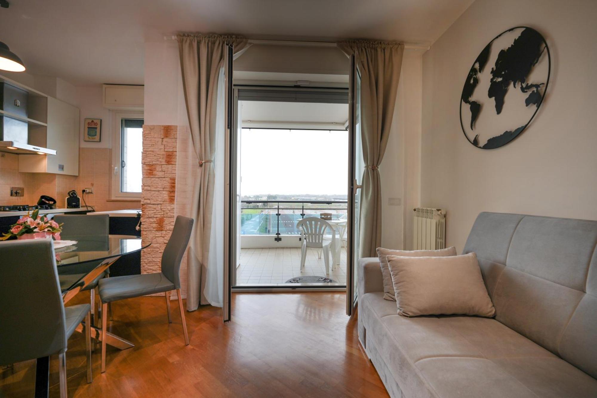Nuvola Apartment Fiumicino Easy Self Check-In ภายนอก รูปภาพ